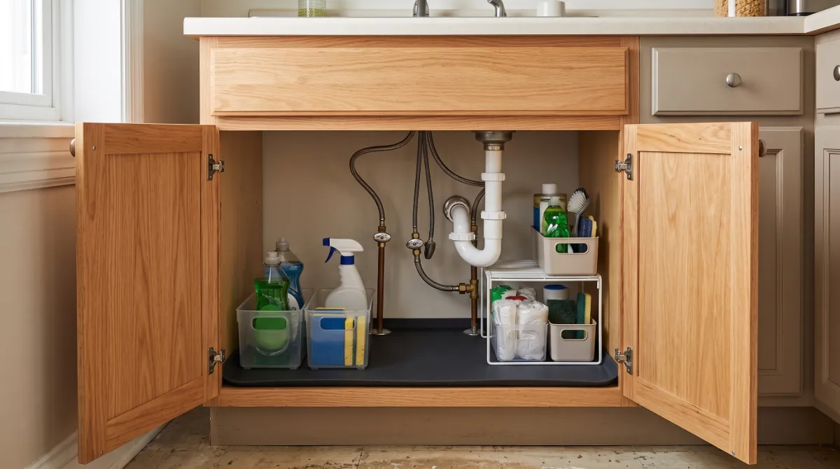 How to Organize Under the Kitchen Sink: Practical Ideas That Work